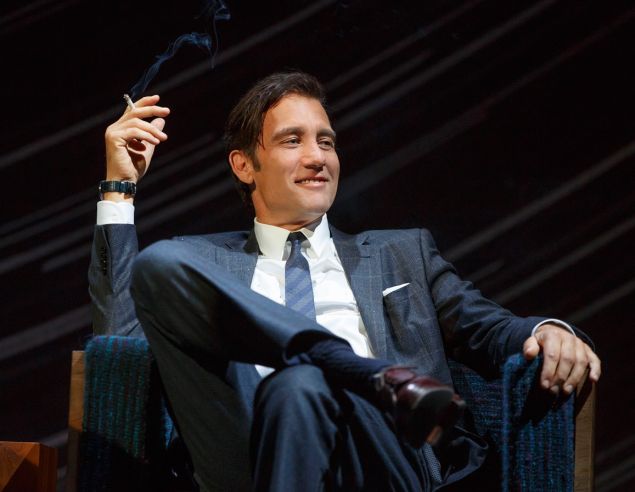 Clive Owen in Old Times. (Photo: Joan Marcus)