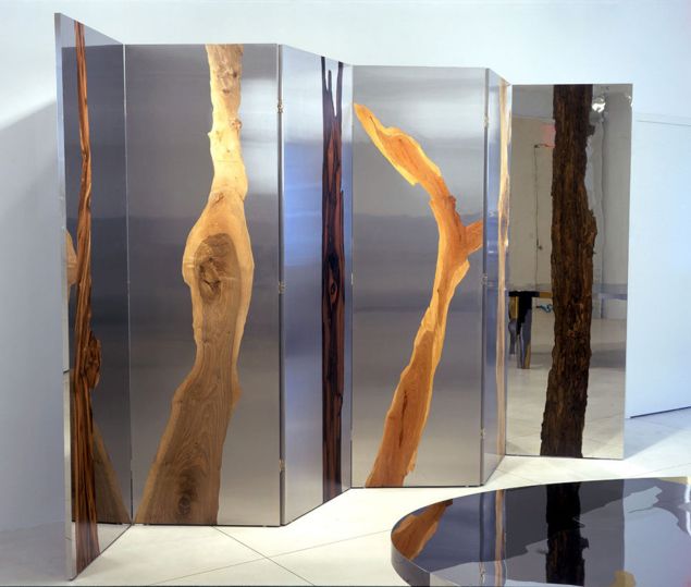 Paravent/Screen (2006) by Maria Pergay. (Photo: Courtesy of Demisch Danant)