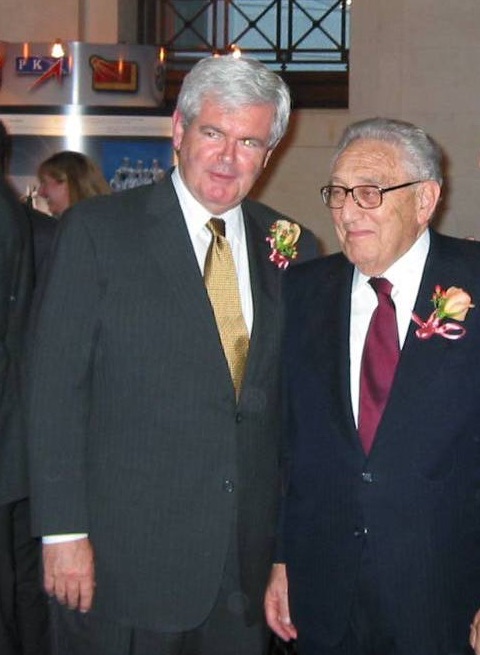 Newt Gingrich and Henry Kissinger