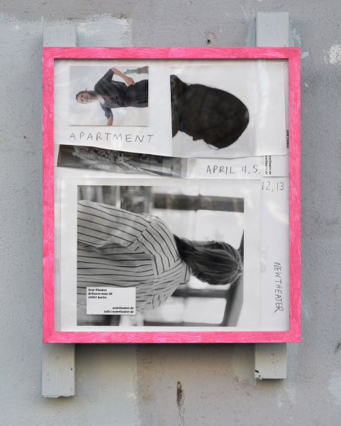Calla Henkel and Max Pitegoff, Apartment Schaukasten, 2014. (Photo: Courtesy of the artists and the Whitney Museum)