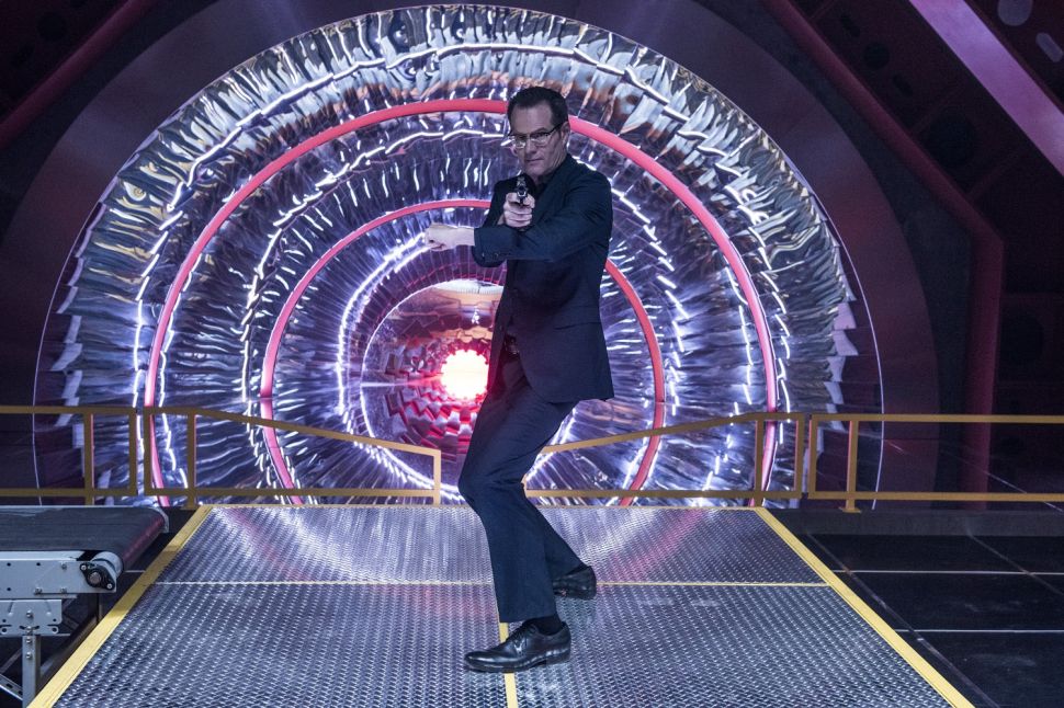 New Facebook profile shot for Jack Coleman for sure, right? (Photo: Christos Kalohoridis/NBC)