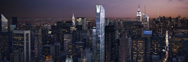 Apparently, "view, view, view," is the new "location, location, location." (Extell Development)
