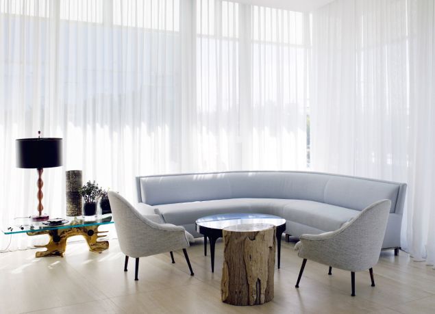 The famous Perry Street sofa (Photo: Richard Powers).