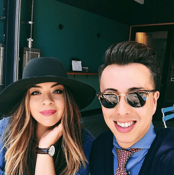 Mr. Scott with fiancée Ashley. (Photo: Instagram/Blake Scott)