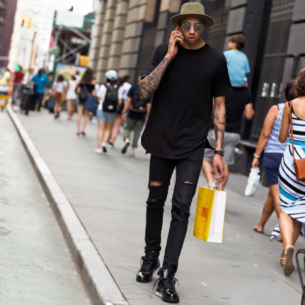 Mr. Chamley-Watson describes his personal style as high-end streetwear. (Photo: Facebook/Miles Chamley-Watson)