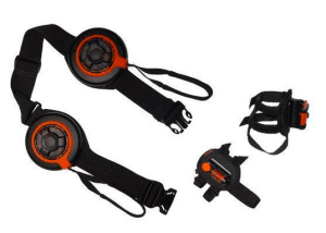 The Disq attaches around one's waist and ankles. (Photo: www.thedisq.com)