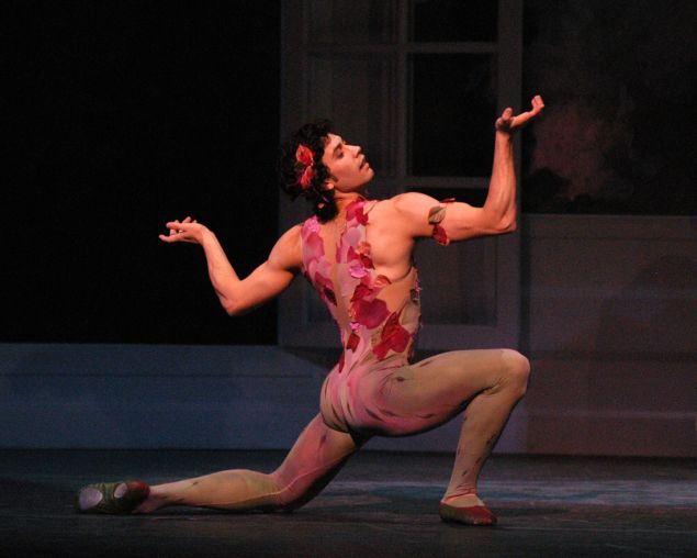 Herman Cornejo in Le Spectre de la Rose. (Photo: Marty Sohl)