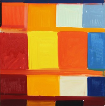 Stanley Whitney's Dance the Orange, 2013, Courtesy Frederick and Merle Fish