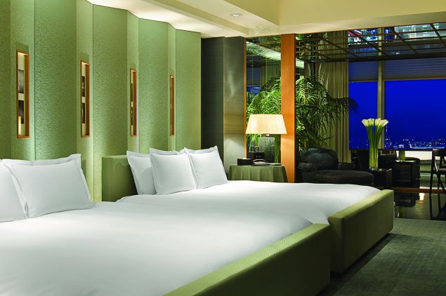 The Presidential Suite at the Park Hyatt Tokyo (Photo: Courtesy Park Hyatt Tokyo).