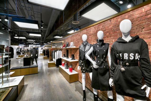 Inside the new Versus Versace store (Photo: Versus Versace).
