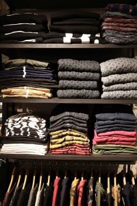 A stack of sweaters, imported from Oz (Photo: Courtesy Convicts).
