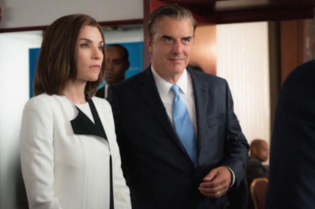 New York's best ex power couple. (CBS)