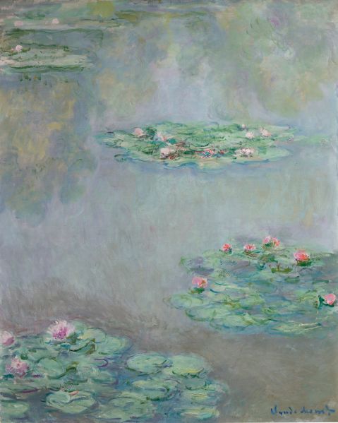 Claude Monet, Nympheas, (1908). (Photo: Sotheby's)