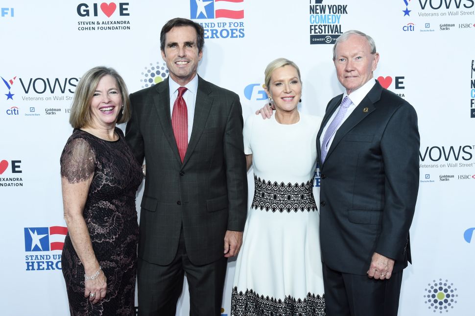 Deanie Dempsey, Bob Woodruff, Lee Woodruff, Army General Martin E. Dempsey (Photo: Ilya S. Savenok for Getty Images).
