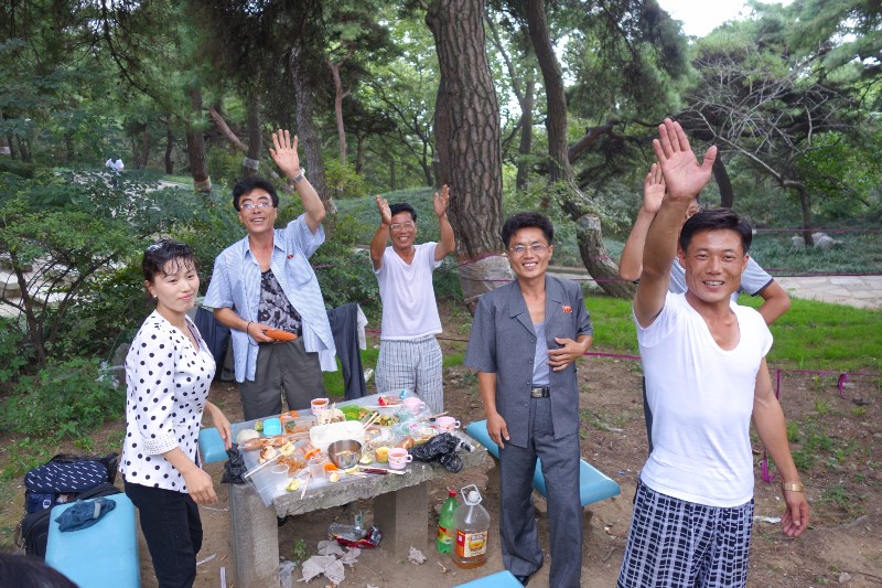 Our newfound North Korean friends