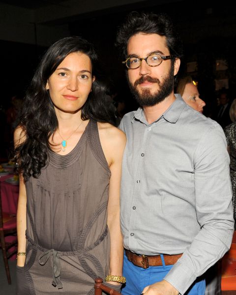 Literary power couple Jonathan Safran Foer and Nicole Strauss may have split, but at least their Park Slope limestone is staying in the family. (Paul Bruinooge/Patrick McMullan)