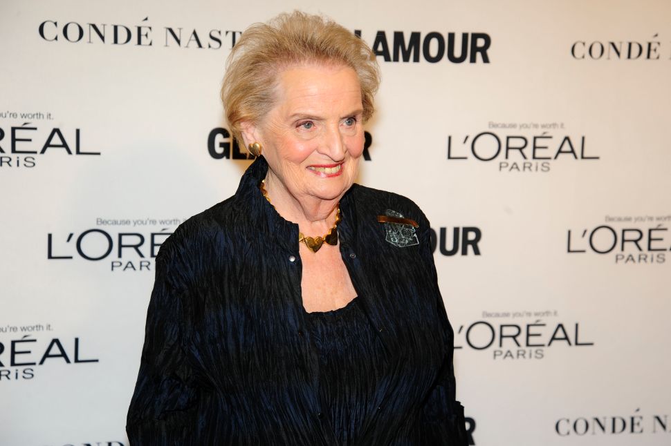 Madeline Albright (Photo: Paul Bruinooge for Patrick McMullan).