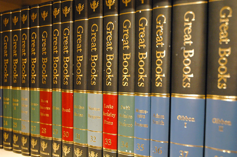 Great Books of the Western World (Photo: WikiMedia Commons)