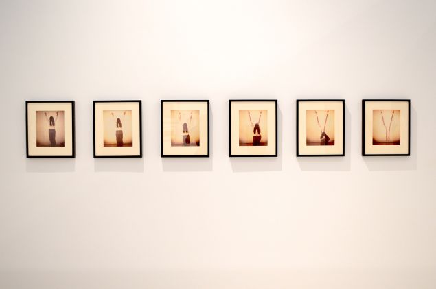 Untitled (Body Tracks) (1974) by Ana Mendieta. (Photo: Courtesy De La Cruz)