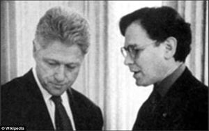 President Clinton with Mr. Blumenthal. (Photo: WIKI Commons)