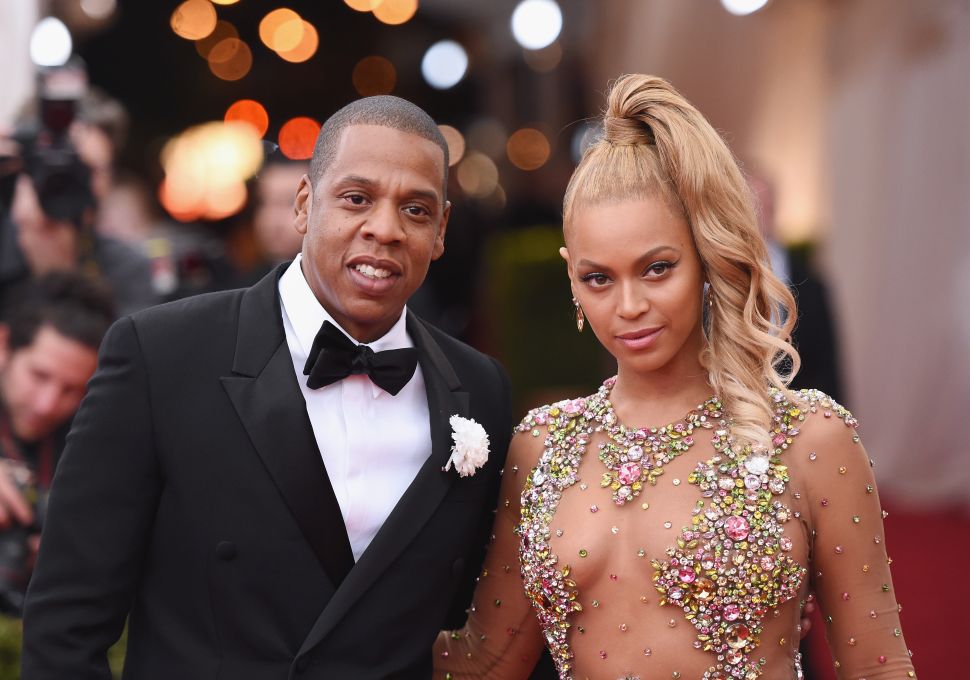 Jay Z and Beyonce attend benefit gala at the Metropolitan Museum of Art in New York City. (Photo: Mike Coppola/Getty Images)