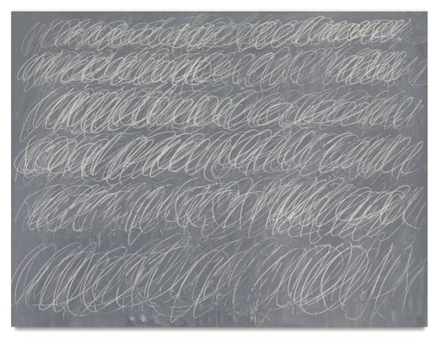 Cy Twombly's Untitled (New York) from 1968. (Photo: Courtesy of Sotheby's)