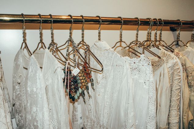 The racks of vintage apparel (Photo: Courtesy DANNIJO).