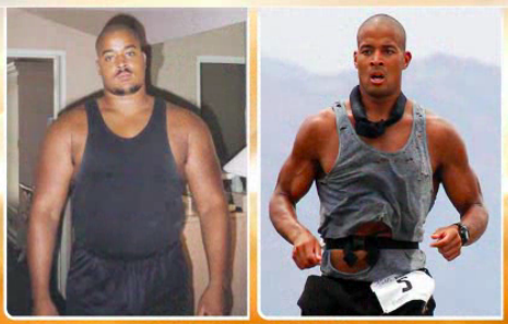 David Goggins before and after