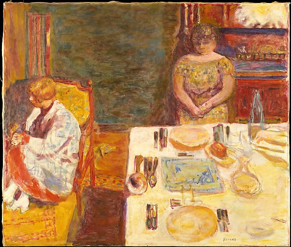 Pierre Bonnard Before Dinner 1924