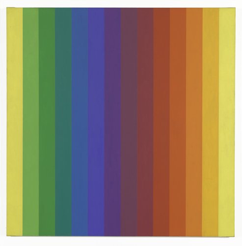 Ellsworth Kellly's Spectrum I, 1953. (Courtesy: SFMOMA)