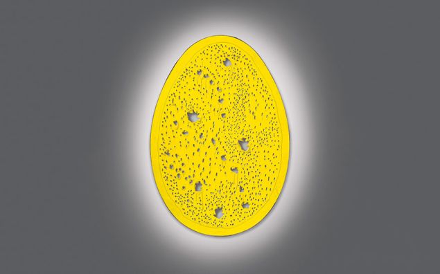 Lucio Fontana, Concetto spaziale, La fine di Dio, 1964. (Photo: Courtesy of Christie's)