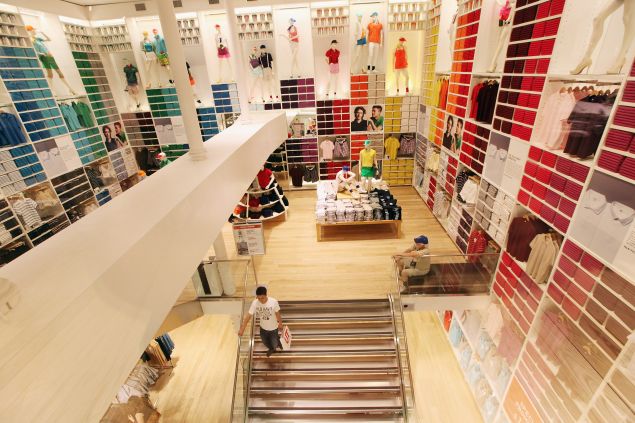 A Uniqlo store in Manhattan. (Photo: Mario Tama/Getty Images)