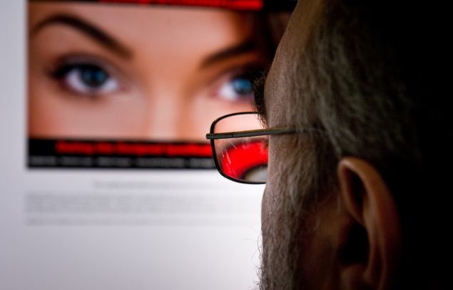 A man looks at a dating site on his computer in Washington,DC on February 10, 2014. One 29-year-old woman says it helped her take revenge on her unfaithful husband. A 45-year-old married man says it has helped prevent the break-up of his family. For millions, adultery via the Internet has become the new normal. Since the launch of the Canada-based Ashley Madison website in 2002, which created a sensation with its seductive slogan "Life is short, have an affair," the numbers turning to online infidelity have soared. There are now dozens of similar websites offering the promise of extramarital relationships with domain names that are unabashedly direct, from www.datingforcheaters.com to www.heatedaffairs.com. For Noel Biderman, the founder of Ashley Madison, his site and others like it are merely facilitating a human desire that is as old as time. AFP PHOTO/EVA HAMBACH