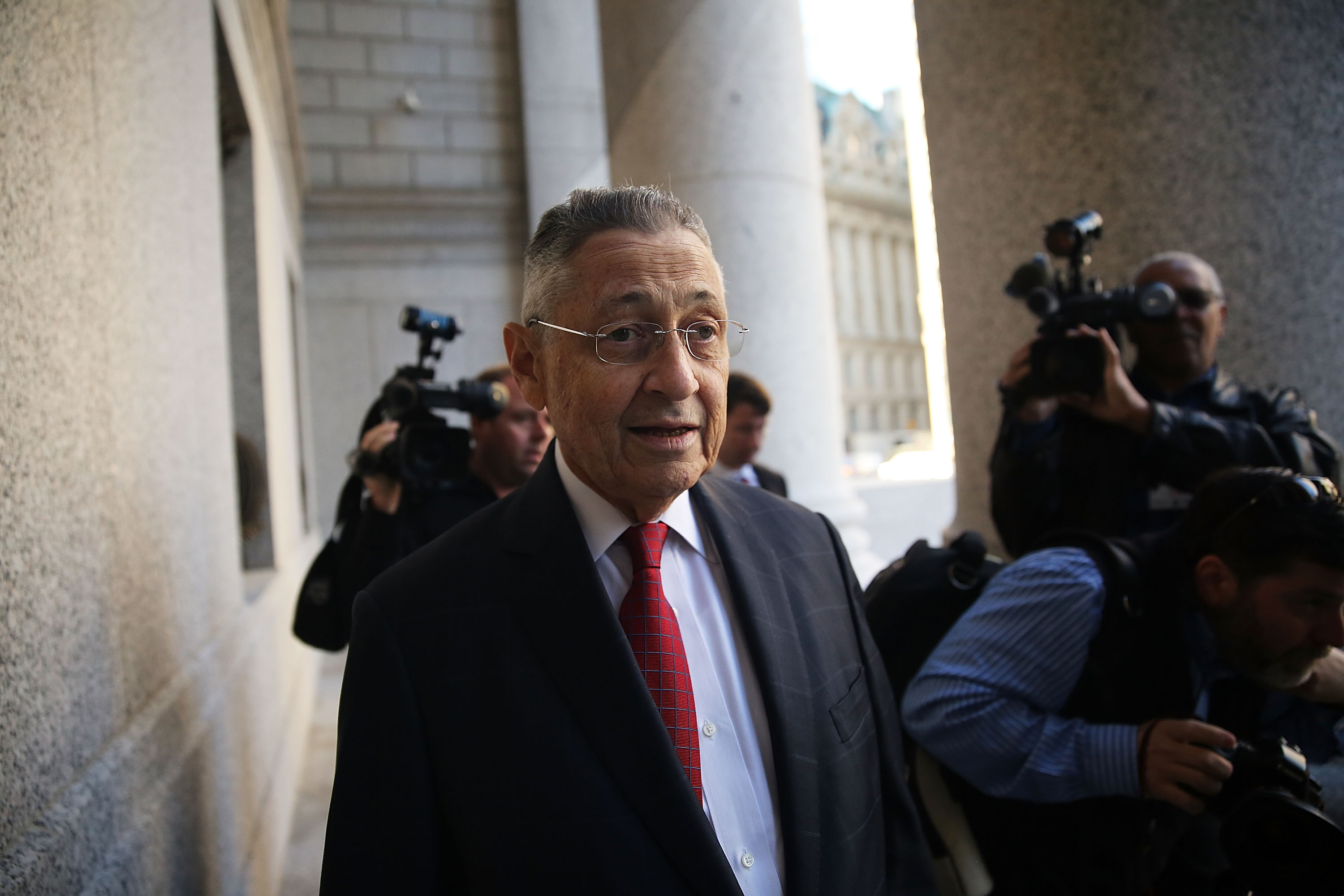 Former Assembly Speaker Sheldon Silver, whose trial continued today in federal court. (Photo: Spencer Platt for Getty Images)