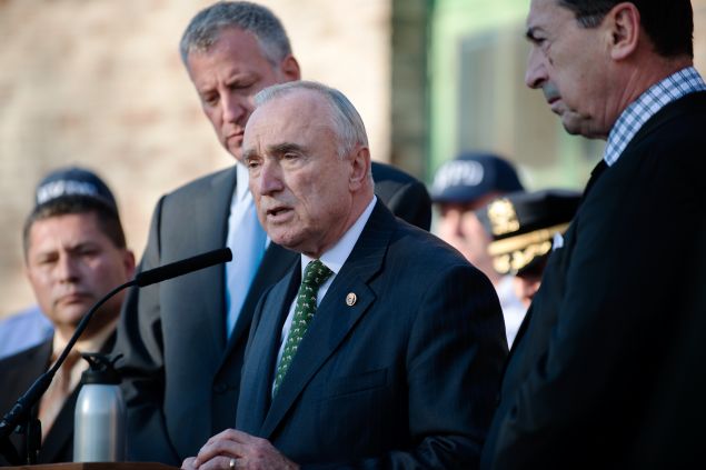 NYPD Commissioner Bill Bratton. (Photo: Bryan Thomas for Getty Images)
