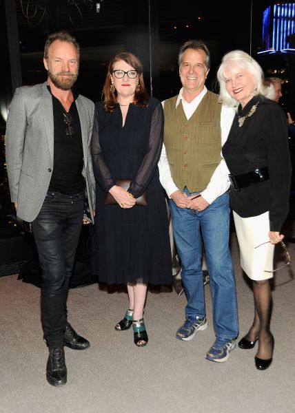 attends as Stephen Hannock & Sting celebrate their new book "The Last Ship" at Hearst Tower on November 16, 2015 in New York City.