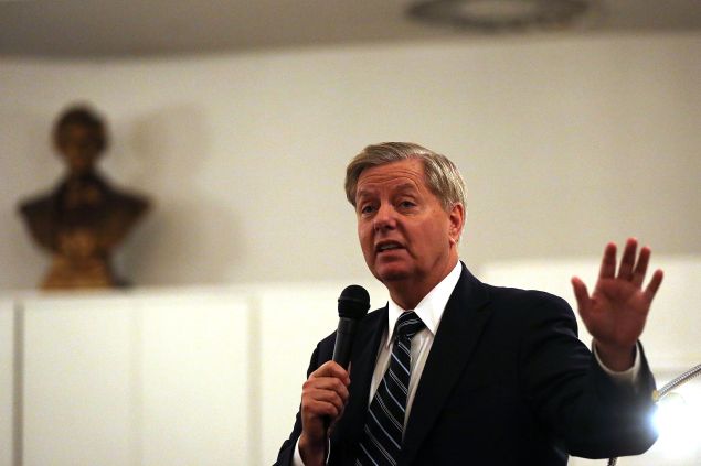 Sen. Lindsey Graham. (Photo by Spencer Platt for Getty Images)