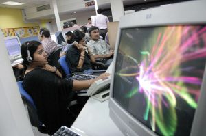 What happens when your tech job moves to Bangalore (STR/AFP/Getty Images).