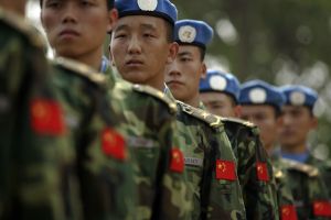 It is a certainty that the Chinese will test America with building new artificial islands, cutting cables on Vietnamese research vessels and warning the US to stay out of its military zones (Photo by PETER PARKS/AFP/Getty Images).