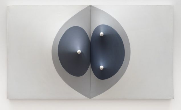 Zillia Sánchez, Troyanas, díptico, 1975. (Photo: Courtesy of Galerie Lelong)