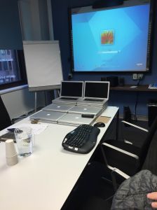 Facebook donated laptops to the Hetrick-Martin Institute on Thursday. (Photo: The New York Observer)