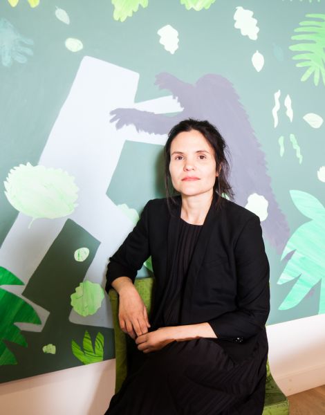 Heather Hubbs Painting: The Final Battle by Scott Reeder Photo: Emily Assiran for Observer