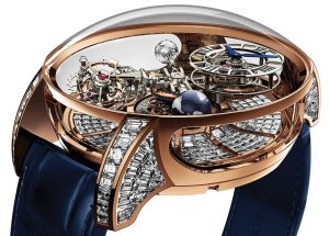 Jacob & Co. Astronomia Gravitational Tourbillon Baguette Diamonds 2