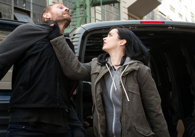Krysten Ritter in Marvel's Jessica Jones.