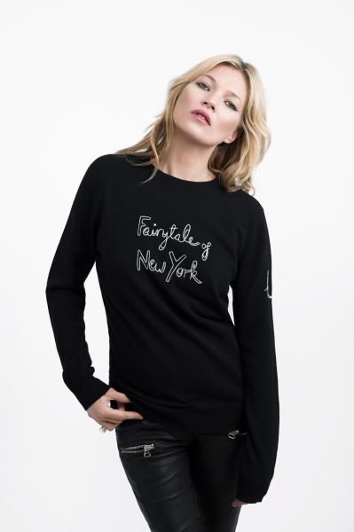 Kate Moss in her Bella Freud creation (Photo: Matt Irwin).