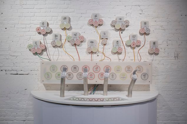 Navigate your nose through Museum of Food and Drink's smell machine (Photo: courtesy of MOFAD)