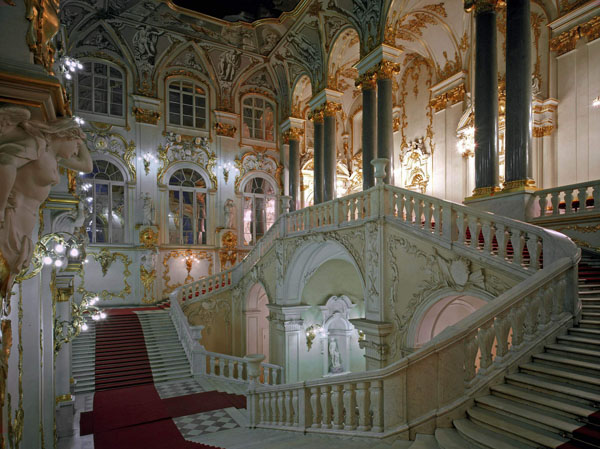 Ambassador Staircase. © The State Hermitage Museum, 2014. Photo by Eugene Sinayaver