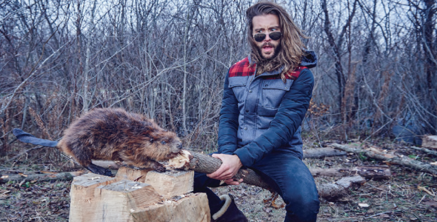 A racy Moose Knuckles shot (Photo: Courtesy Moose Knuckles).
