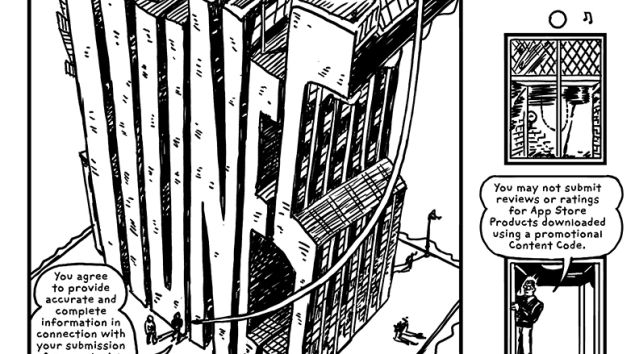 Detail, page 43, tribute to Will Eisner. (Screenshot: Tumblr)