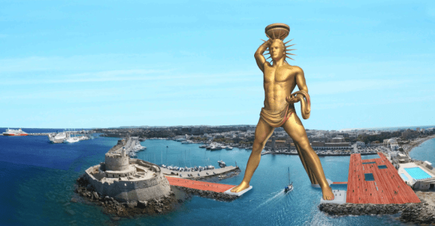 A rendering of the Colossus of Rhodes statue reboot. (Photo: Colossus of Rhodes)